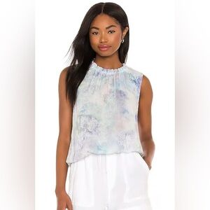Bella Dahl Sleeveless Shirred Neck Top